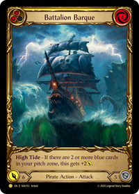 Battalion Barque (Yellow) (Treasure Pack)