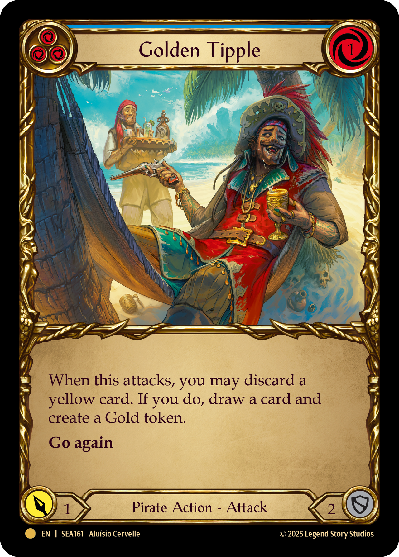 Golden Tipple (Blue) (Treasure Pack)
