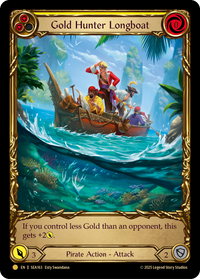 Gold Hunter Longboat (Treasure Pack)