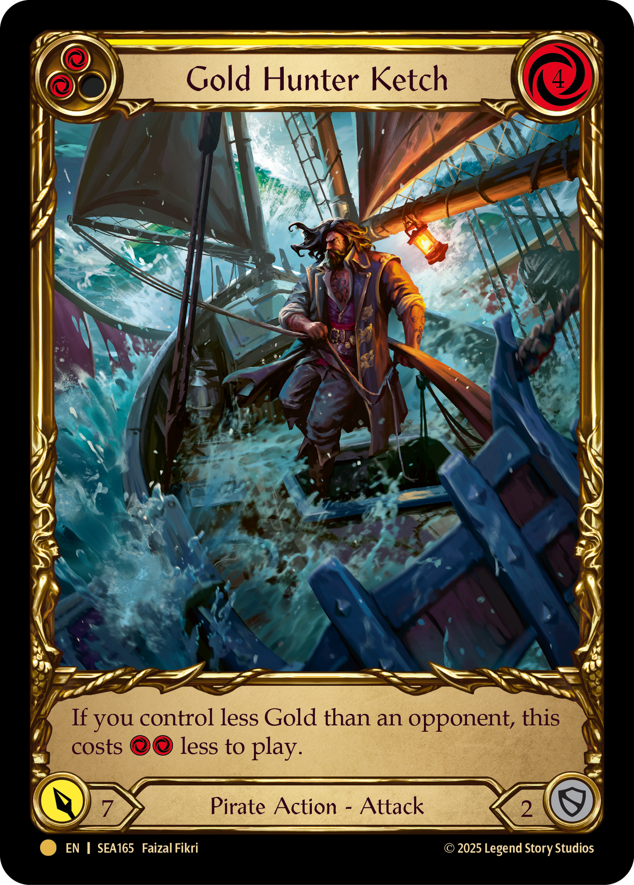 Gold Hunter Ketch (Treasure Pack)
