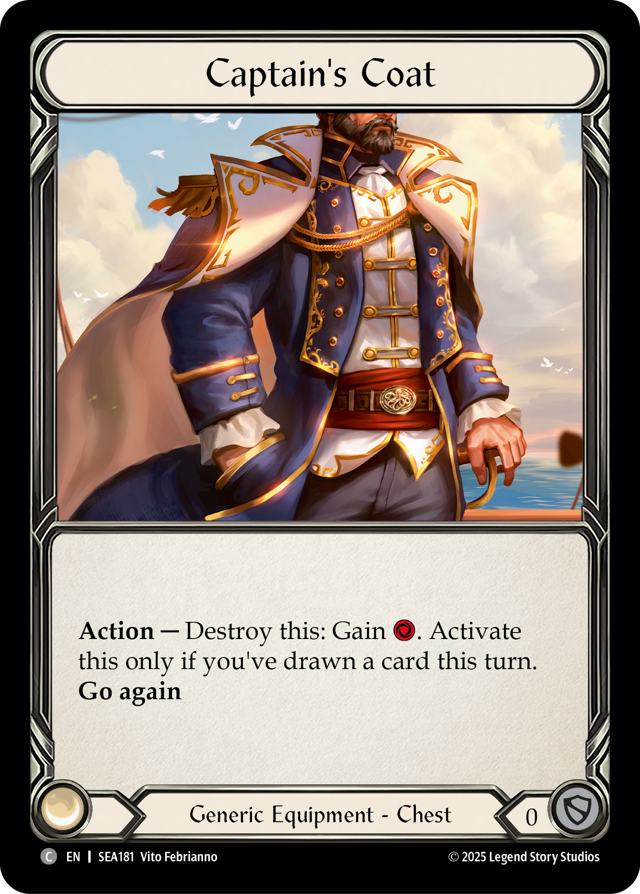 Captain's Coat (Treasure Pack)