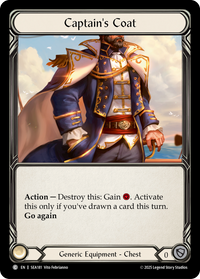 Captain's Coat (Treasure Pack)
