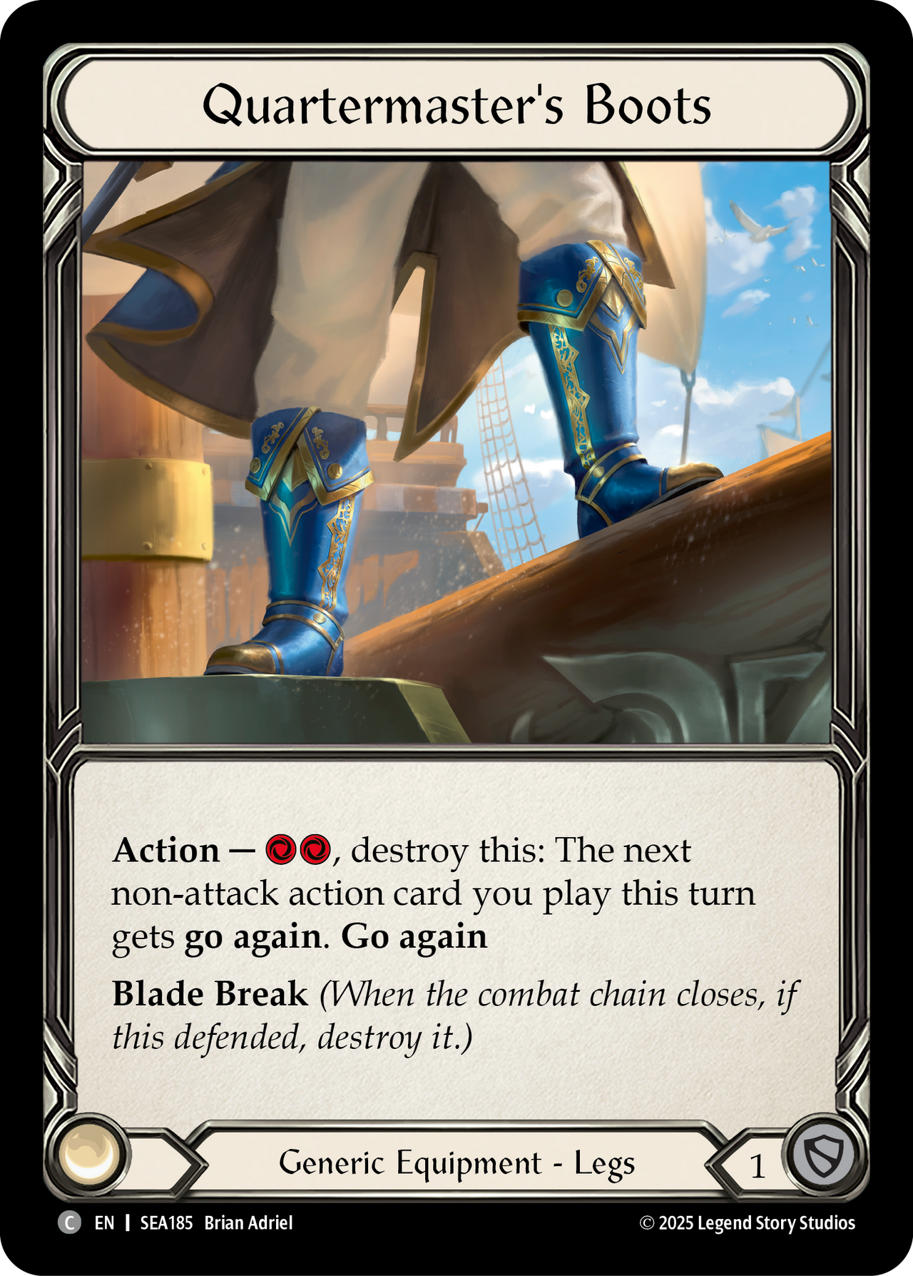 Quartermaster's Boots (Treasure Pack)