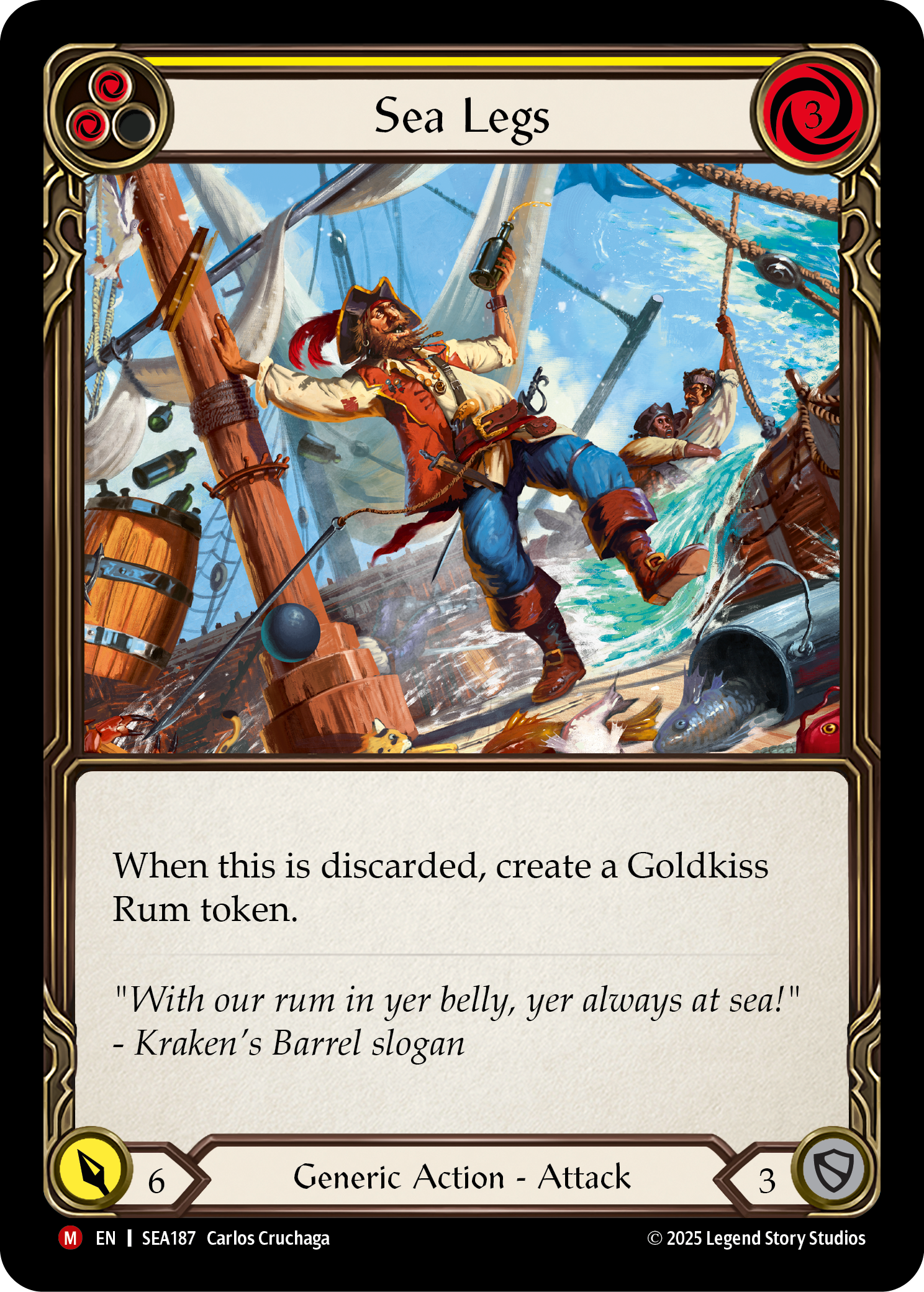 Sea Legs - High Seas - Flesh & Blood TCG - FaB Foundry