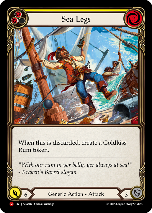 その他 fab CF sealace sarong Flesh and Blood Sea Legs - High Seas - Flesh & Blood TCG - FaB Foundry