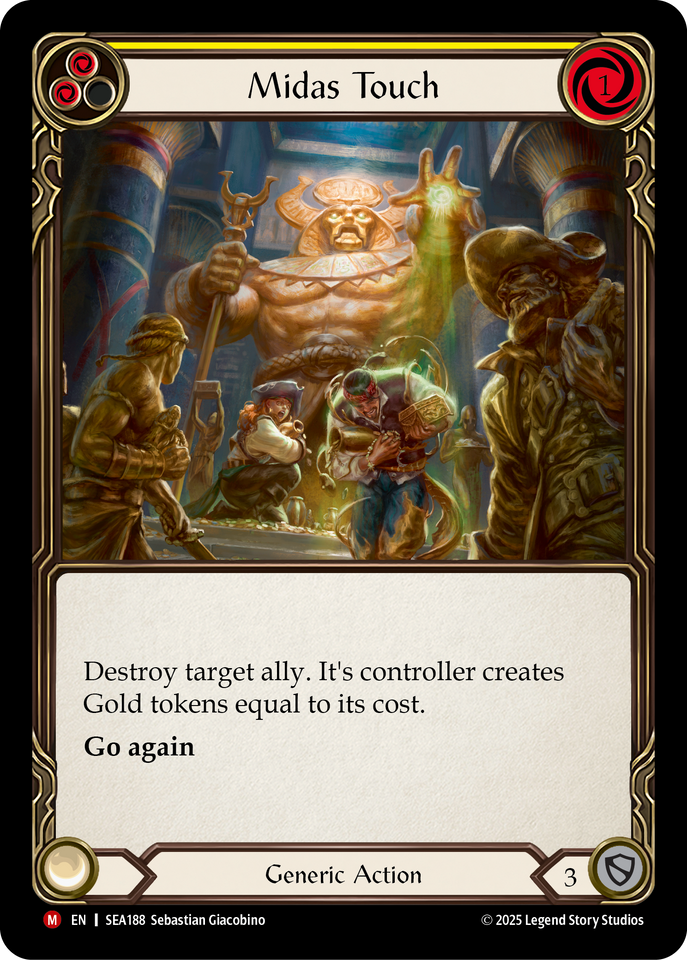 Midas Touch - High Seas - Flesh & Blood TCG - FaB Foundry