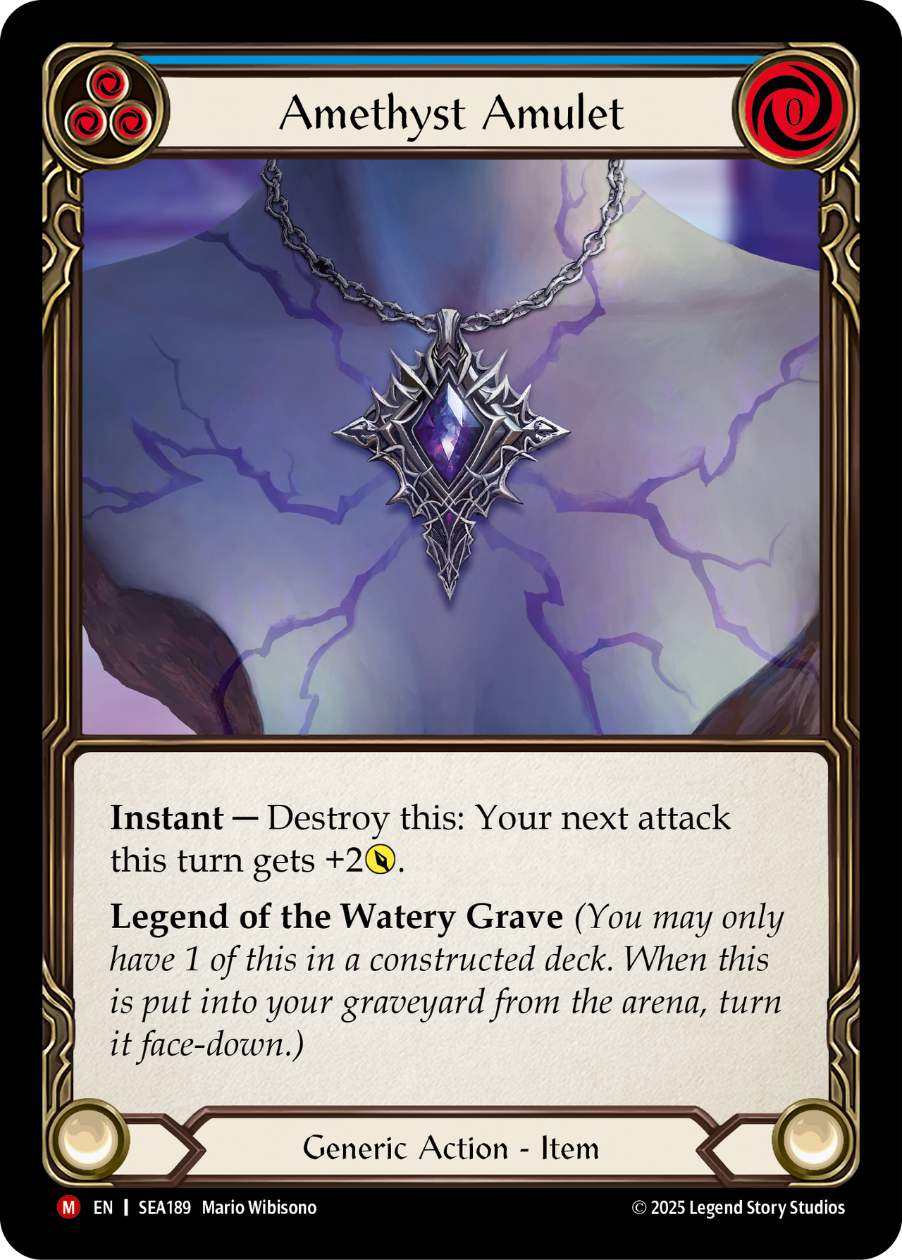 Amethyst Amulet
