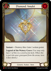 Diamond Amulet - Flesh and Blood - 英語 Diamond Amulet - High Seas - Flesh & Blood TCG - FaB Foundry