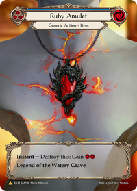 Ruby Amulet (Treasure Pack)