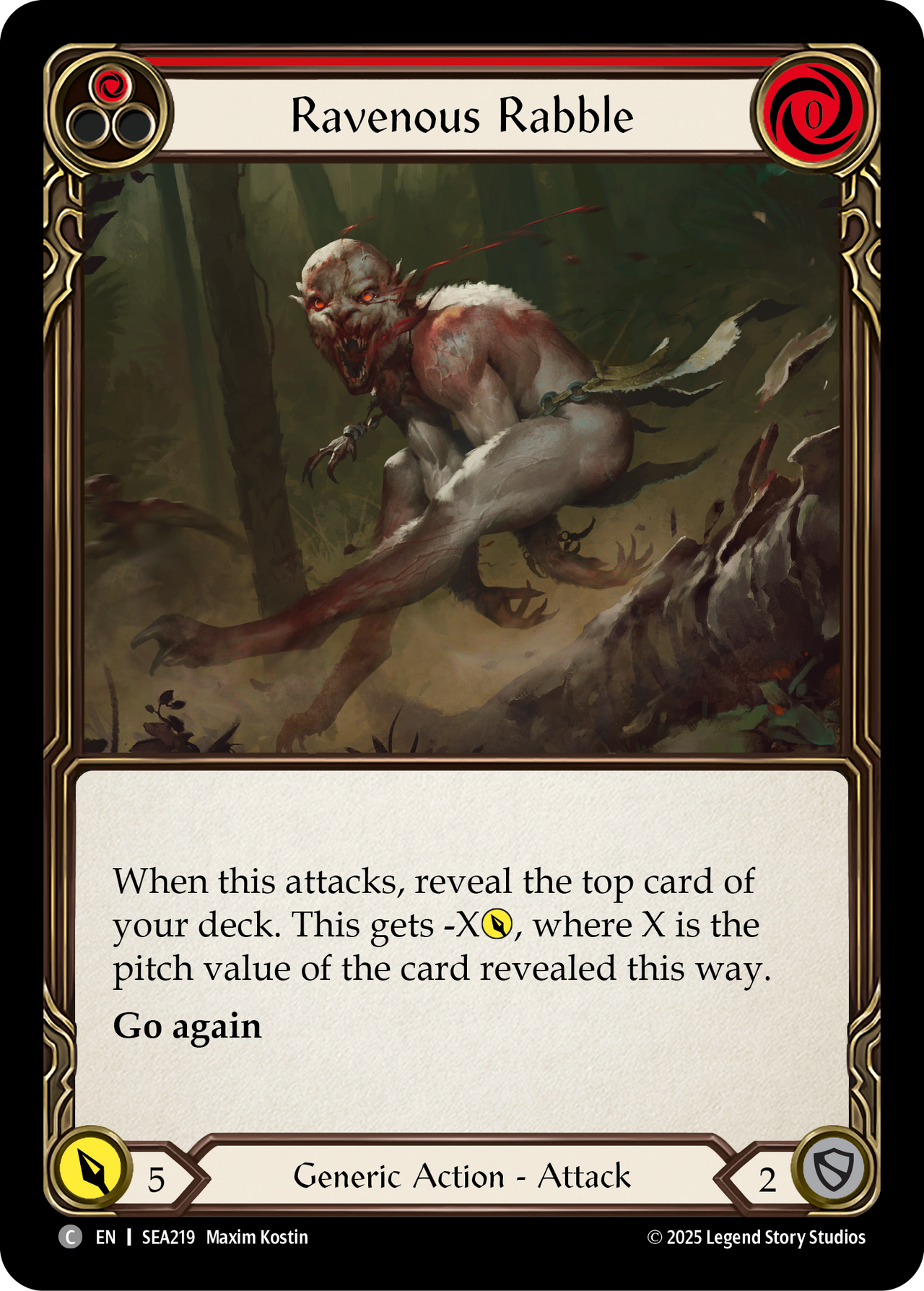 Ravenous Rabble (Red)