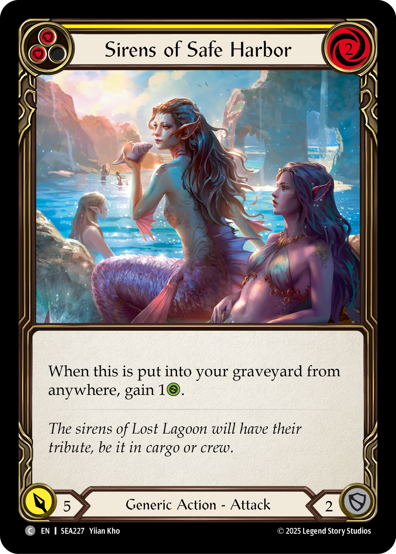 Sirens of Safe Harbor (Yellow)