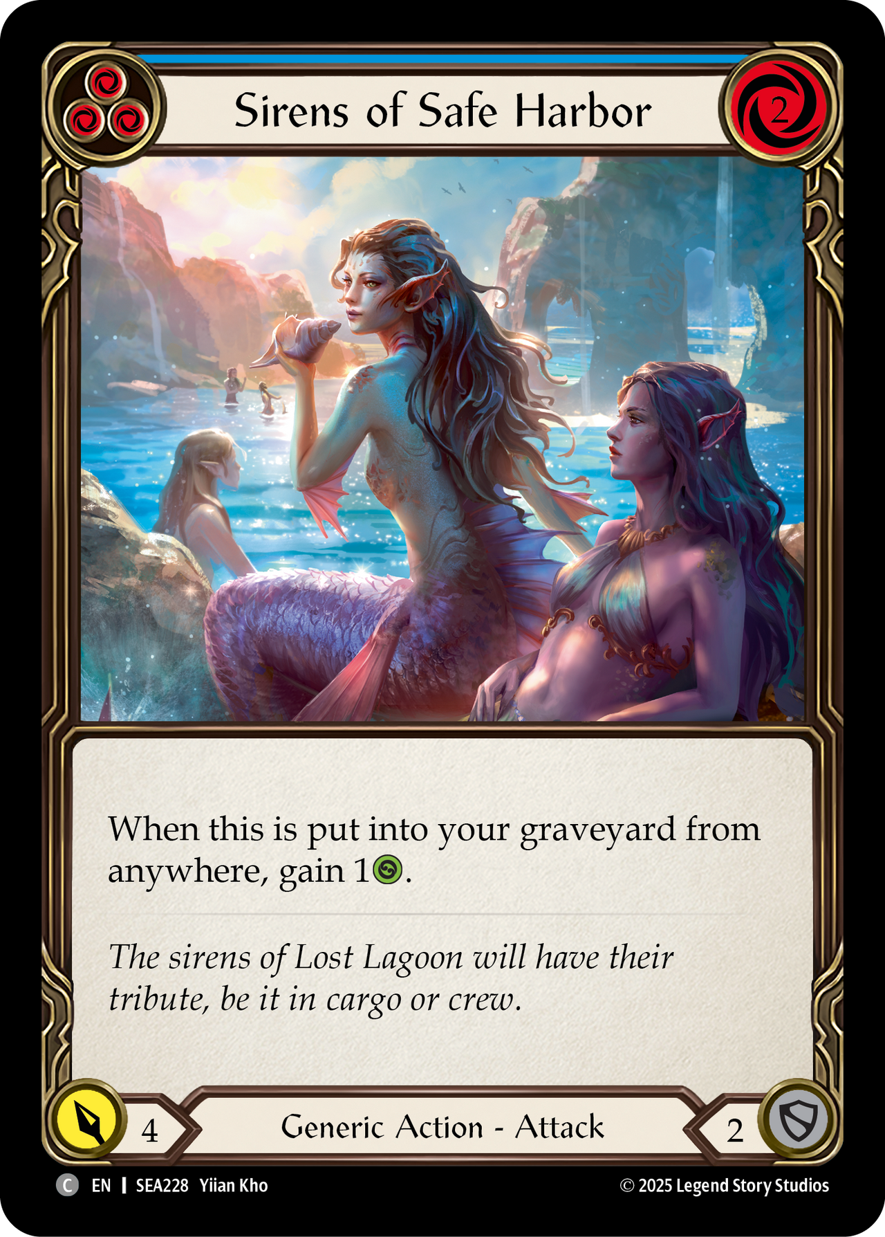 Sirens of Safe Harbor (Blue)