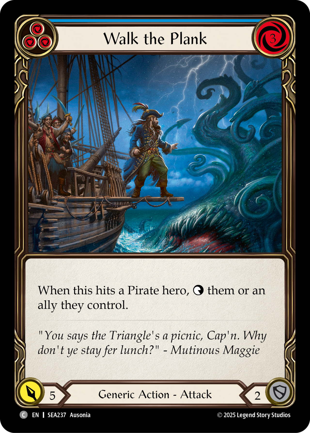 Walk the Plank (Blue)