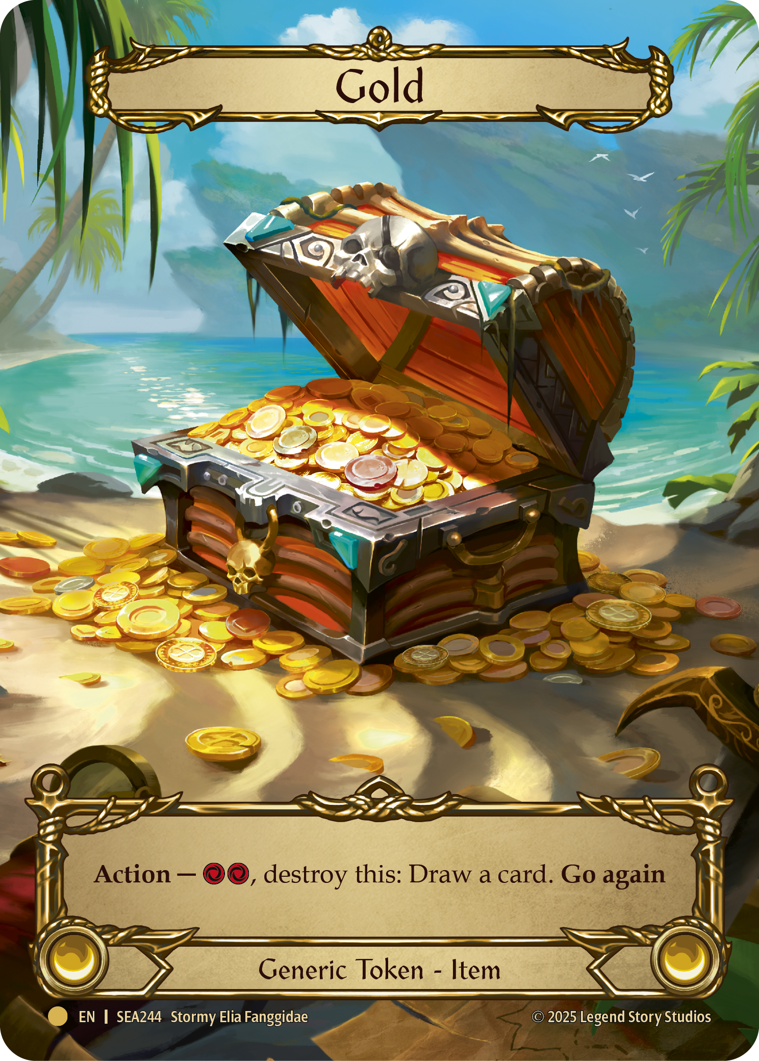 Gold - Treasure Pack - High Seas - Flesh & Blood TCG - FaB Foundry