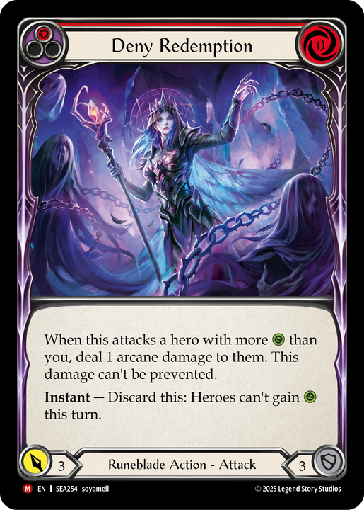 Deny Redemption - High Seas - Flesh & Blood TCG - FaB Foundry