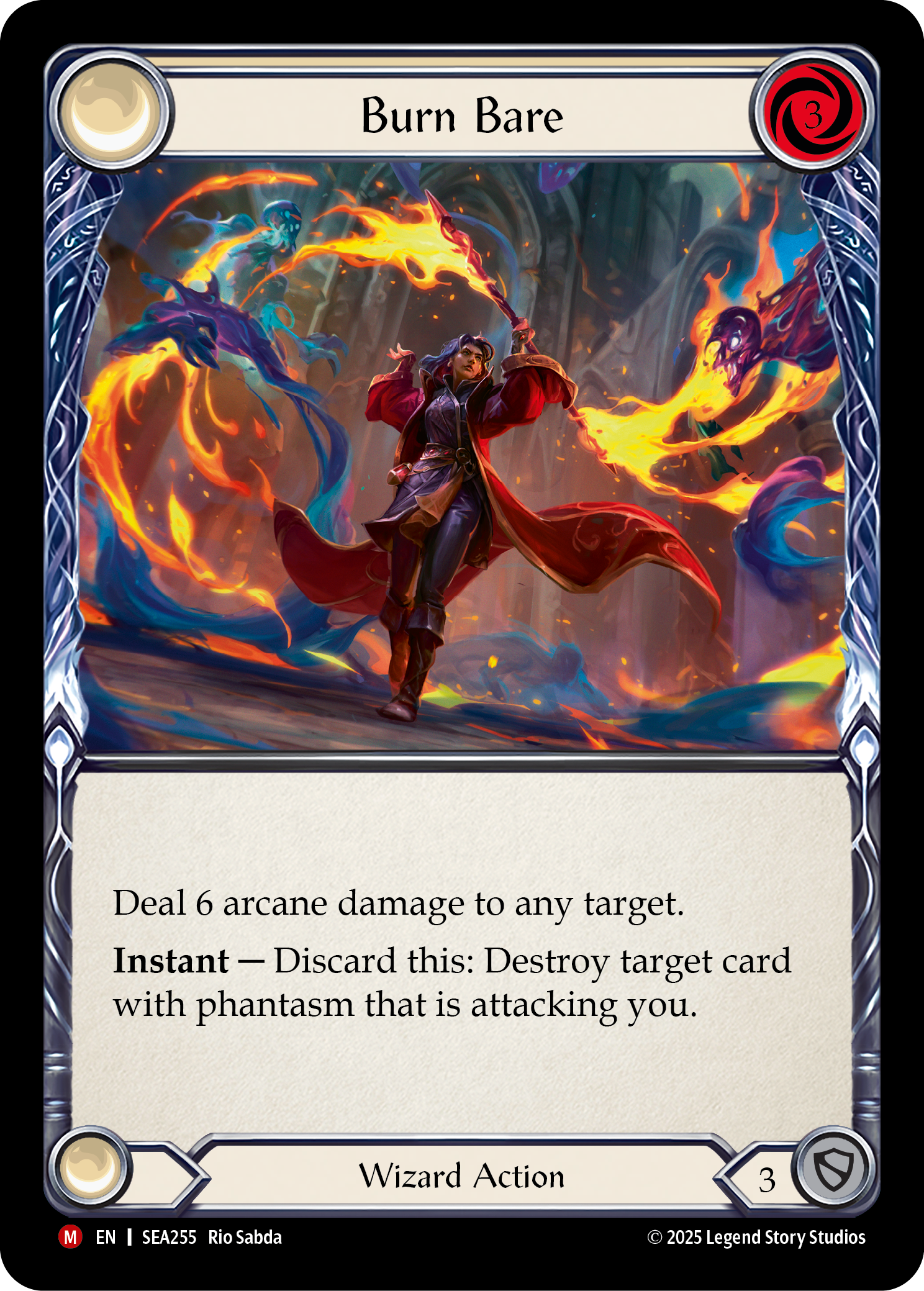 Burn Bare - High Seas - Flesh & Blood TCG - FaB Foundry