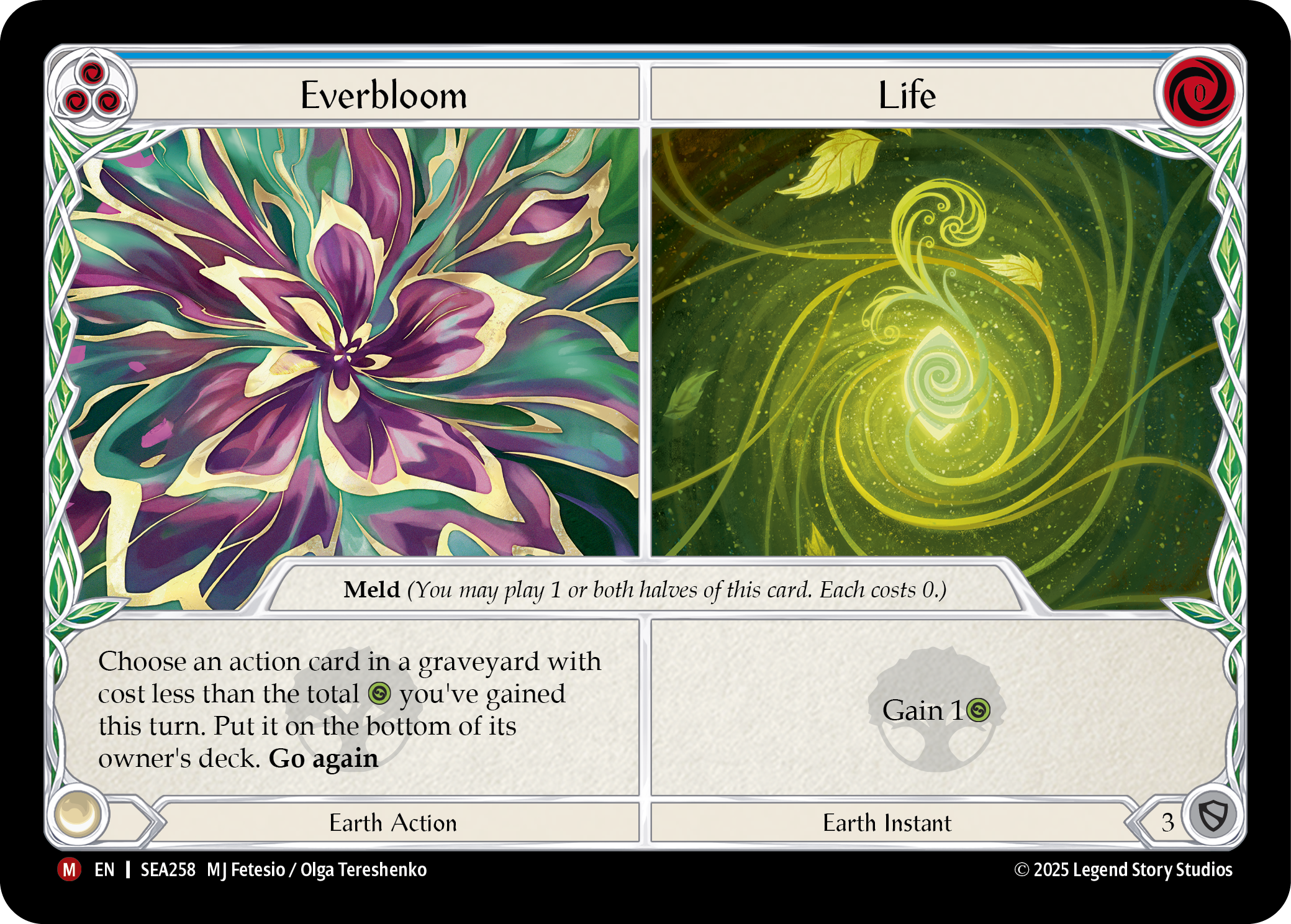 その他 Flesh and Blood Everbloom / Life RF Everbloom <> Life - High Seas - Flesh & Blood TCG