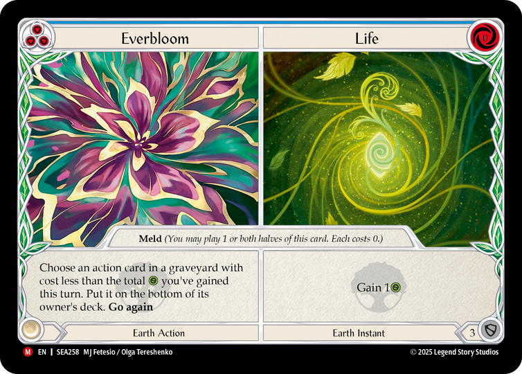 Everbloom <> Life - High Seas - Flesh & Blood TCG - FaB