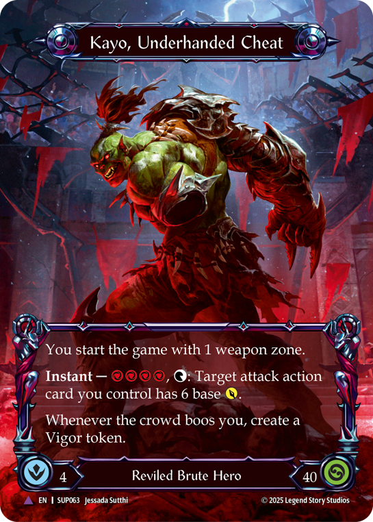 Kayo, Underhanded Cheat (Marvel)