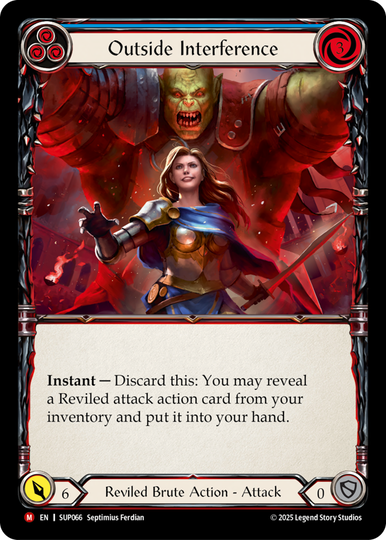 Outside Interference - Super Slam - Flesh & Blood TCG – FaB Foundry