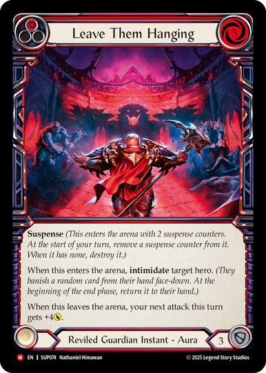 Leave Them Hanging - Super Slam - Flesh & Blood TCG – FaB Foundry