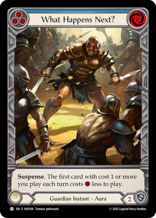 What Happens Next? - Extended Art - Super Slam - Flesh & Blood TCG