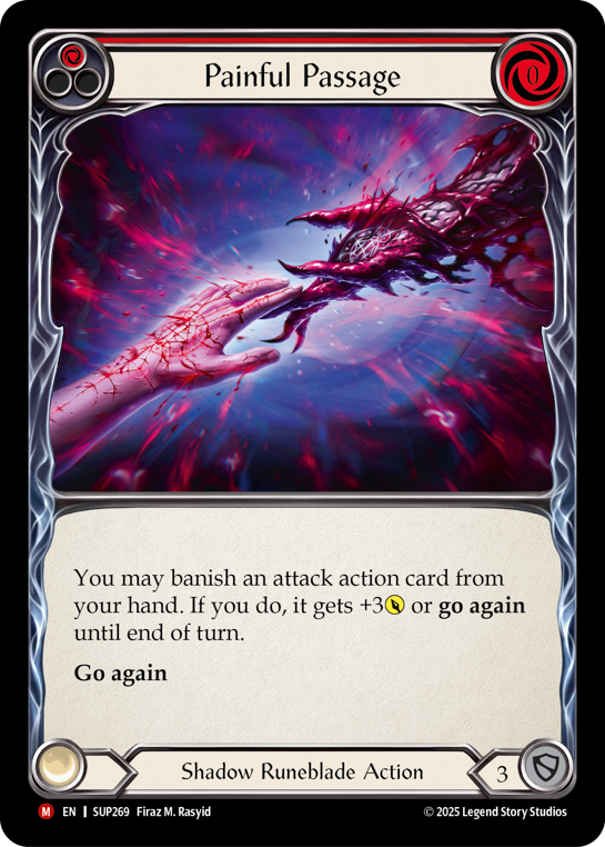 Painful Passage - Super Slam - Flesh & Blood TCG – FaB Foundry Painful Passage - Super Slam - Flesh & Blood TCG – FaB Foundry