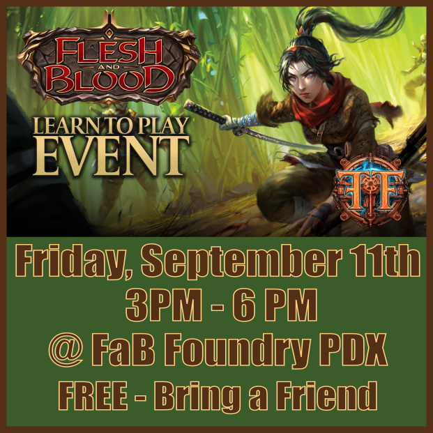 Flesh and Blood TCG - Learn to Play