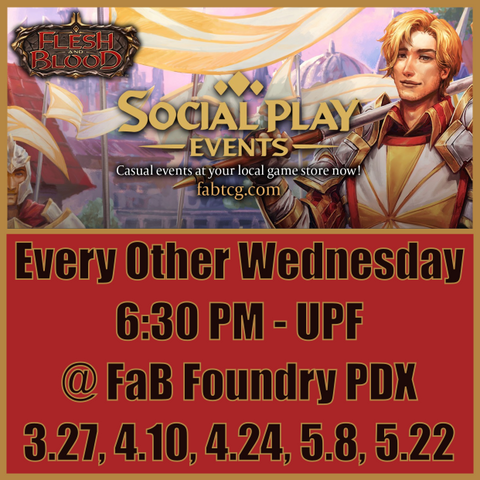 Wednesday Night Social Play
