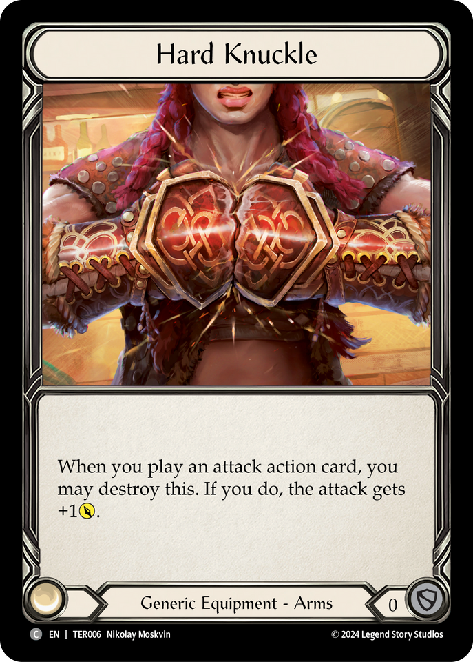Hard Knuckle - 1st Strike - Flesh & Blood TCG - FaB Foundry
