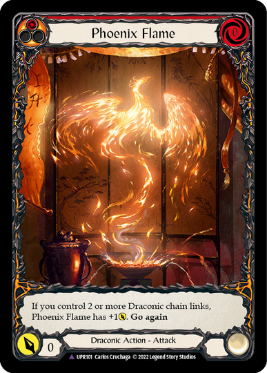 Phoenix Flame Extended Art - Uprising - Flesh & Blood TCG