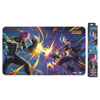 (PRE-ORDER) Riftbound TCG: Vendetta Vi & Jinx Playmat
