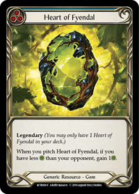 Heart of Fyendal (Alpha) - Cold Foil