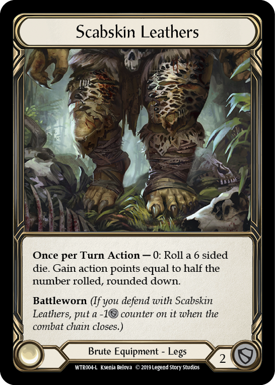 Scabskin Leathers (Alpha) - Cold Foil