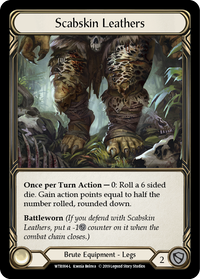 Scabskin Leathers (Alpha) - Cold Foil