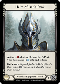 Helm of Isen's Peak (Alpha) - Cold Foil