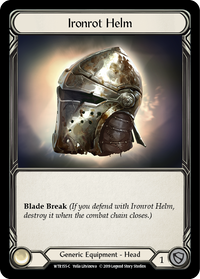 Ironrot Helm (Alpha) - Cold Foil