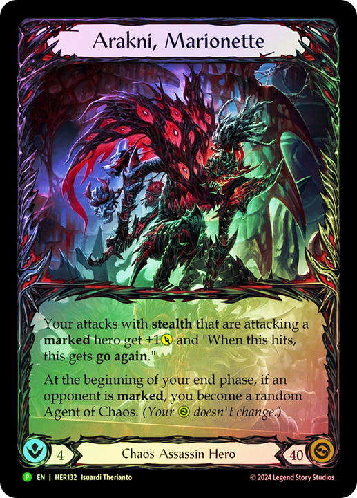 Arakni, Marionette (Promo) - Flesh & Blood TCG – FaB Foundry
