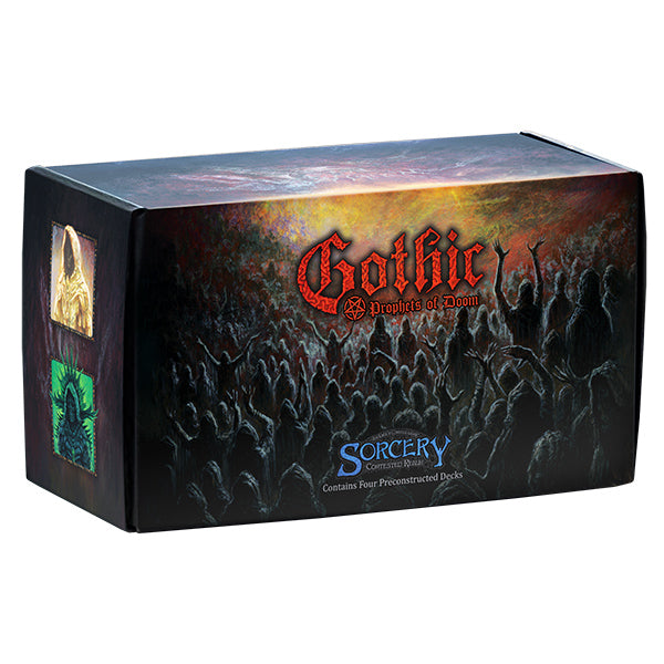 (PRE-ORDER) Sorcery: Contested Realm - Gothic Pre-Con Deck Box - The Prophets of Doom