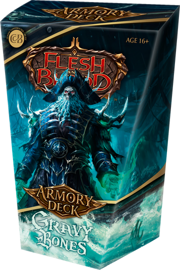 Flesh and Blood Gravy Bones アートスリーブ　100枚 PRE-ORDER) Armory Deck: Gravy Bones - Flesh & Blood TCG