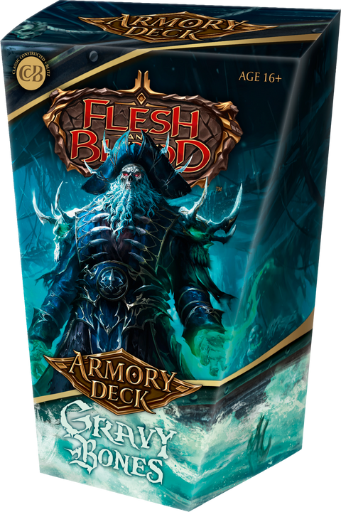 Flesh and Blood Gravy Bones アートスリーブ　100枚 PRE-ORDER) Armory Deck: Gravy Bones - Flesh & Blood TCG
