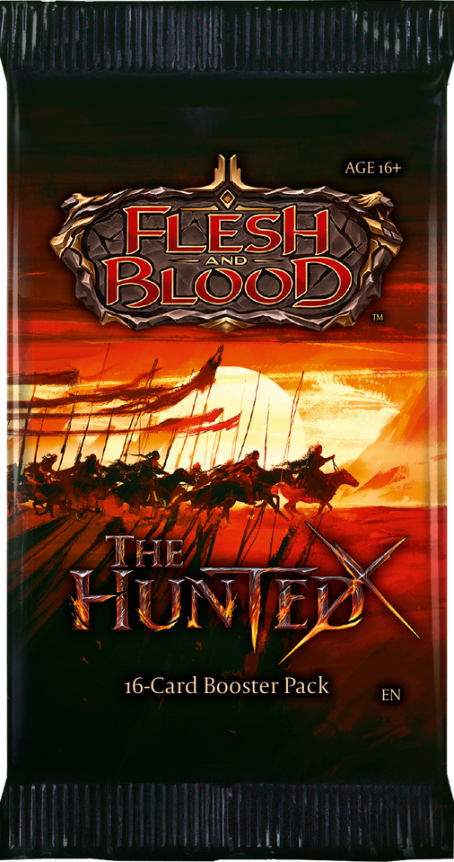 The Hunted - Booster Pack - Flesh & Blood TCG - FaB Foundry The Hunted - Booster Pack - Flesh & Blood TCG - FaB Foundry