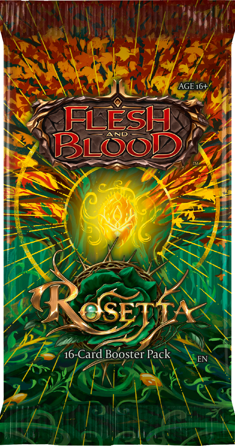 Rosetta - Booster Pack - Flesh & Blood TCG - FaB Foundry Rosetta - Booster Pack - Flesh & Blood TCG - FaB Foundry