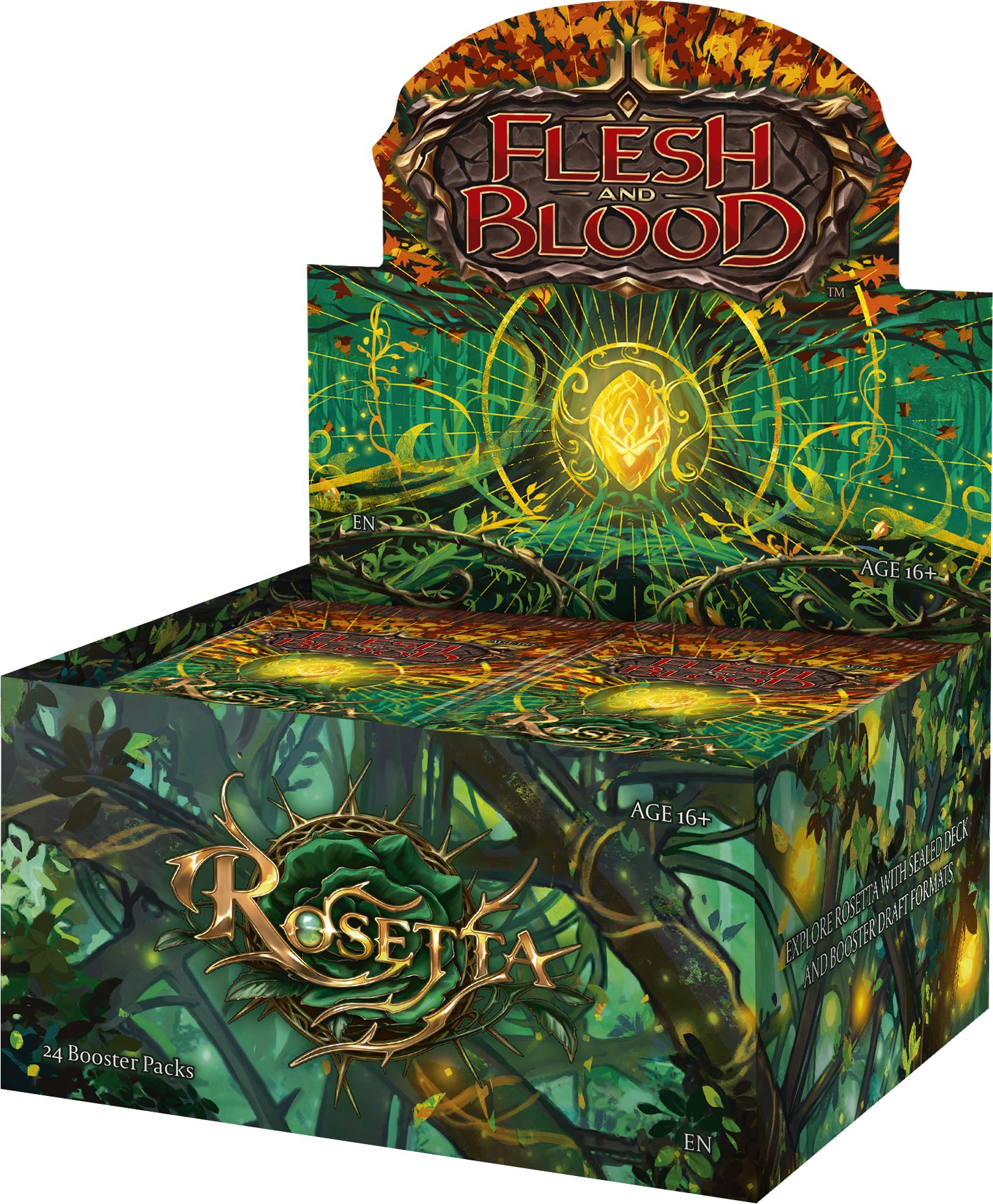 FaB フレッシュ＆ブラッド 英語版「Rosetta」ブースタ 2 BOX Rosetta - Booster Box - Flesh & Blood TCG - FaB Foundry
