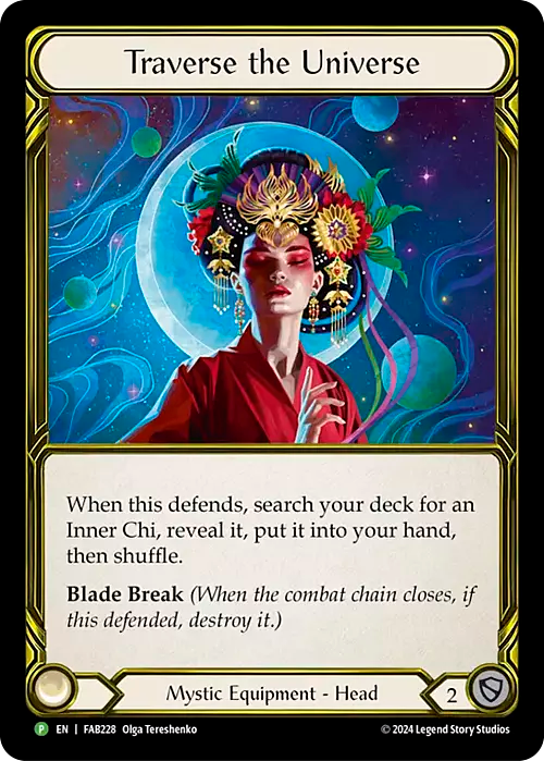 Traverse the Universe (Gold Foil) (PCG 9.5)