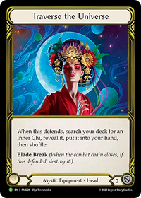 Traverse the Universe (Gold Foil) (PCG 9.5)