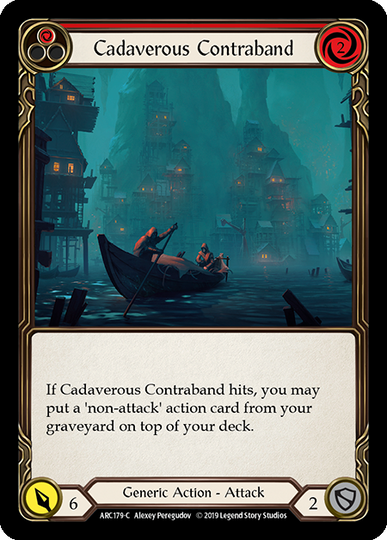 Cadaverous Contraband Red - Flesh & Blood TCG - Arcane