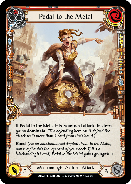 Pedal to the Metal