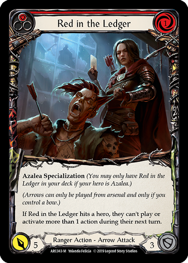 Red in the Ledger - Flesh & Blood TCG - Arcane Rising – FaB Foundry
