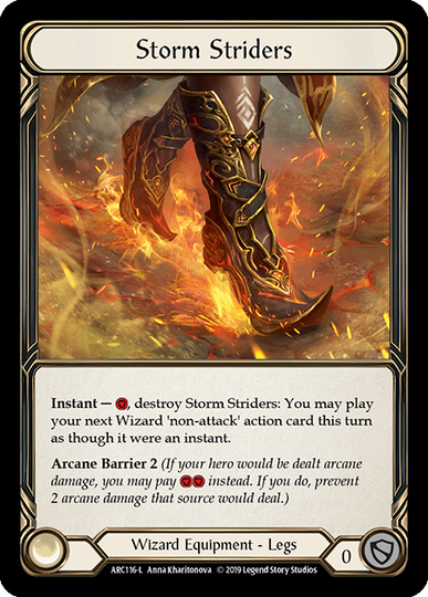 嵐の闊歩者 Storm Striders fab flesh and blood Storm Striders - Flesh & Blood TCG - Arcane Rising – FaB Foundry